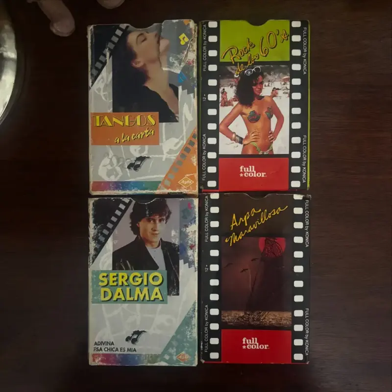 Cassettes Promocionales Konica Full Color 1992 - 1