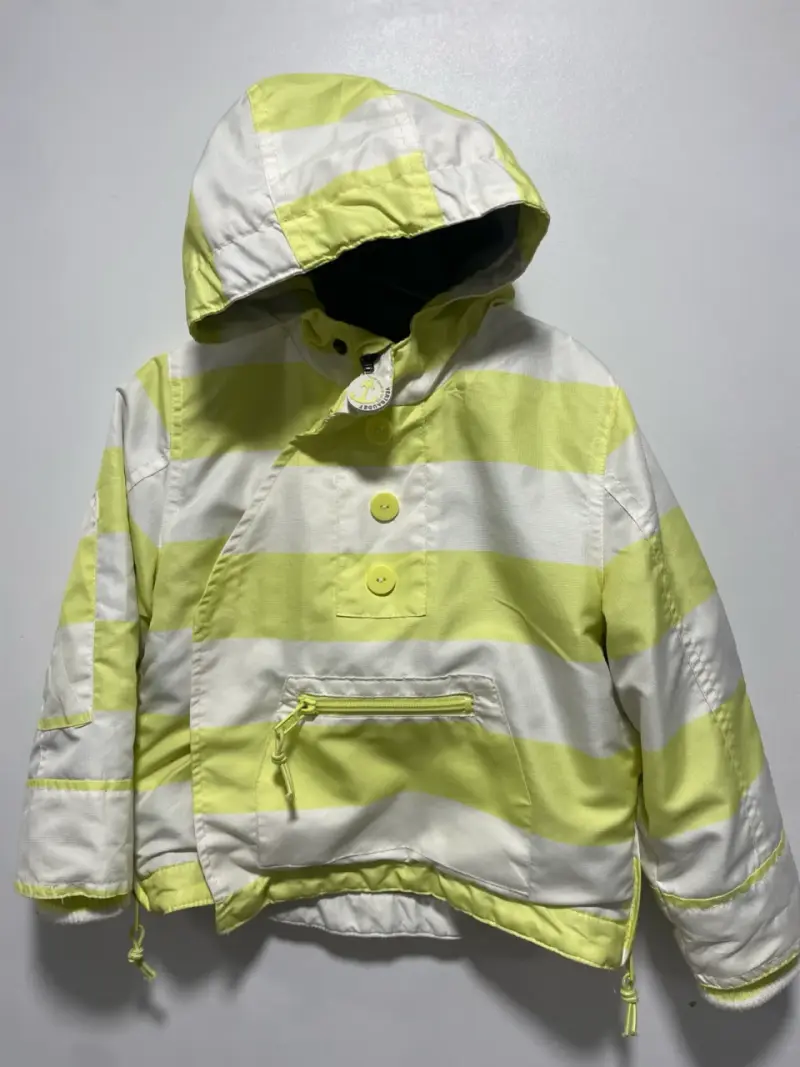 Chaqueta talla 2 impermeable infantil amarillas