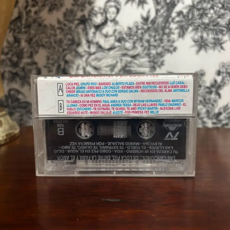 Cassette Teleserie TVN Loca Piel 1996 - 2