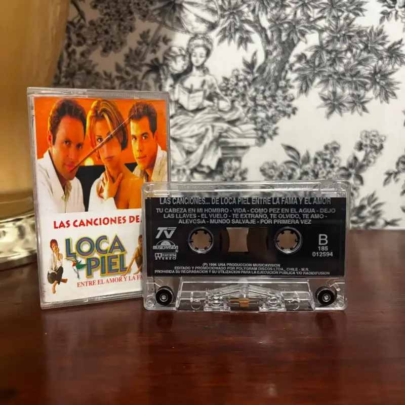Cassette Teleserie TVN Loca Piel 1996 - 3