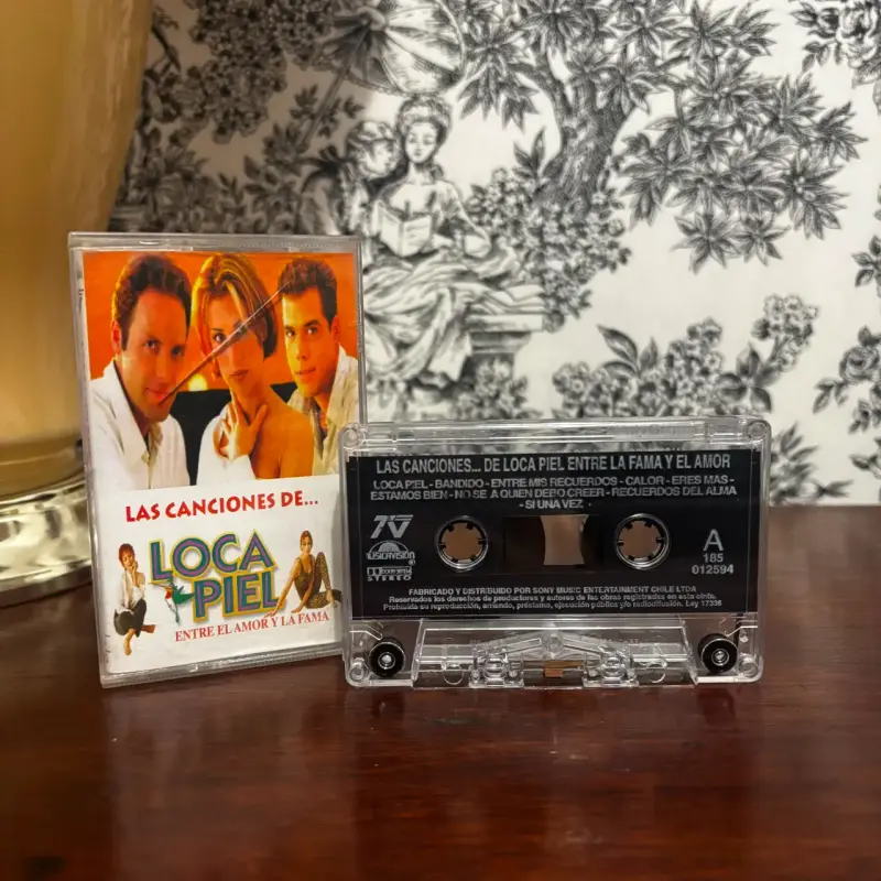 Cassette Teleserie TVN Loca Piel 1996 - 4