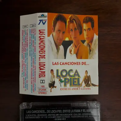 Cassette Teleserie TVN Loca Piel 1996 - miniatura 5