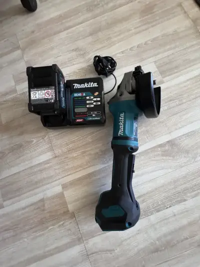 Esmeriladora angular Makita XGT Brushless 40V - miniatura 2