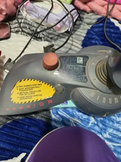 Joystick Logitech Wingman Warrior vintage 1997 - miniatura 1