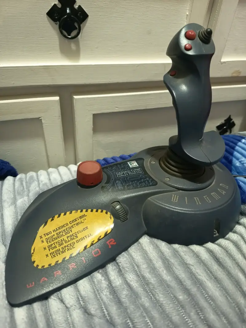 Joystick Logitech Wingman Warrior vintage 1997 - 2
