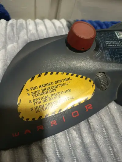 Joystick Logitech Wingman Warrior vintage 1997 - miniatura 3