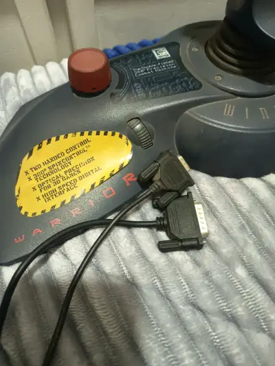 Joystick Logitech Wingman Warrior vintage 1997 - miniatura 4