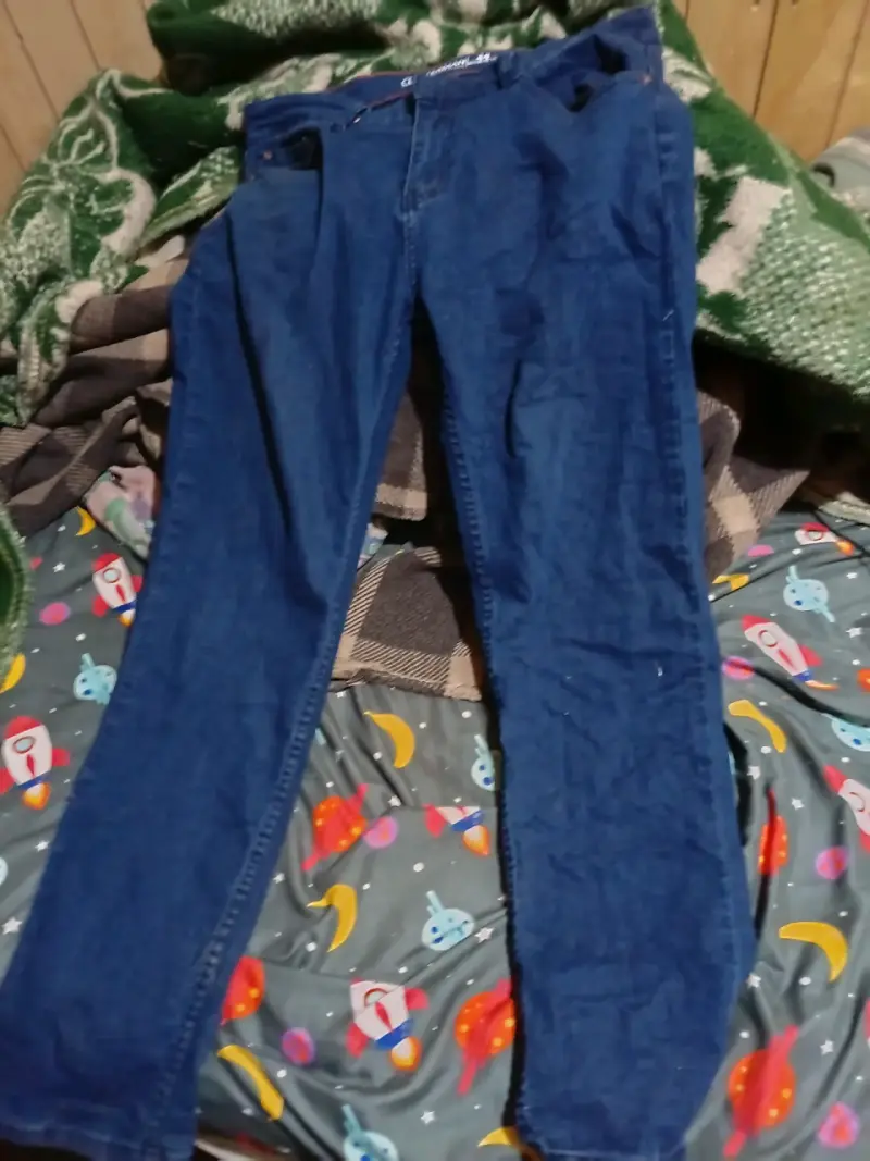 Jeans azul regular para hombre - 2