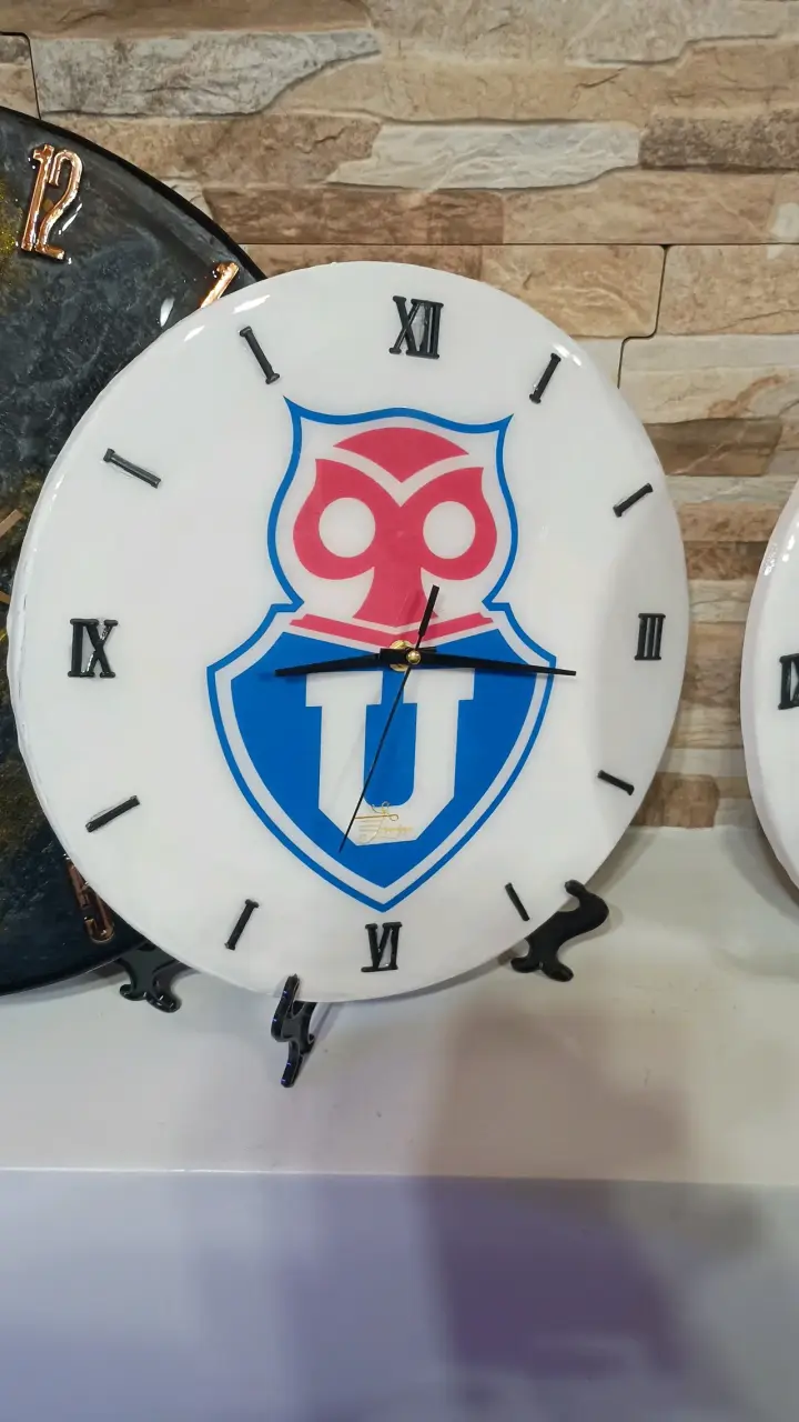 Reloj de pared decorativo con diseño artístico - 5