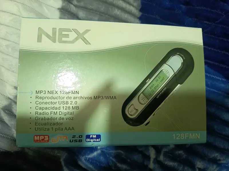 Reproductor MP3 NEX 128FMN con Radio FM - 1