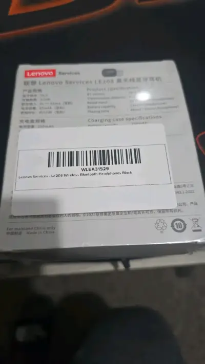 Audífonos Inalámbricos Lenovo LP208 Negros - miniatura 2