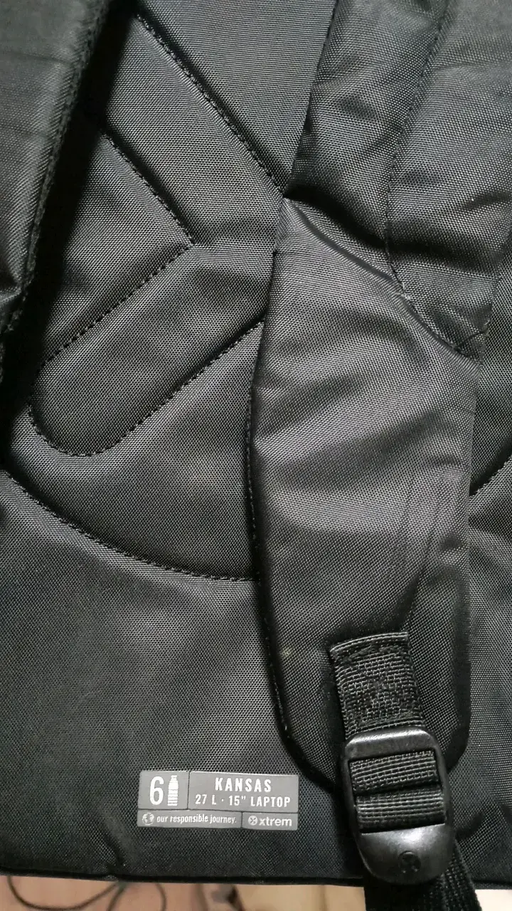 Mochila negra para laptop 15 pulgadas - 2