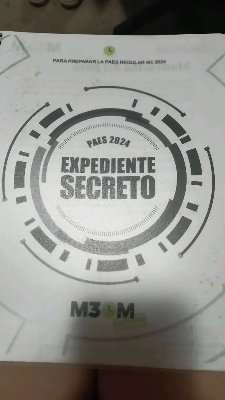 Guía de Estudio PAES 2024 Expediente Secreto