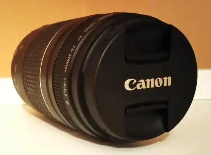 LENTE Canon EF 75-300mm F4- 5.6 III Lens - 3