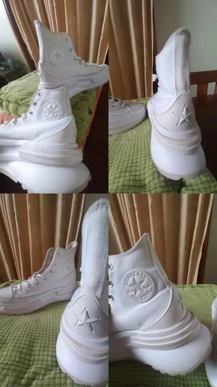 Zapatillas blancas de lona Converse All Star