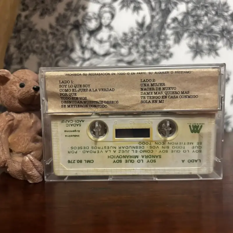 Cassette Sandra Mihanovich Soy Lo Que Soy 1984 Arg - 2