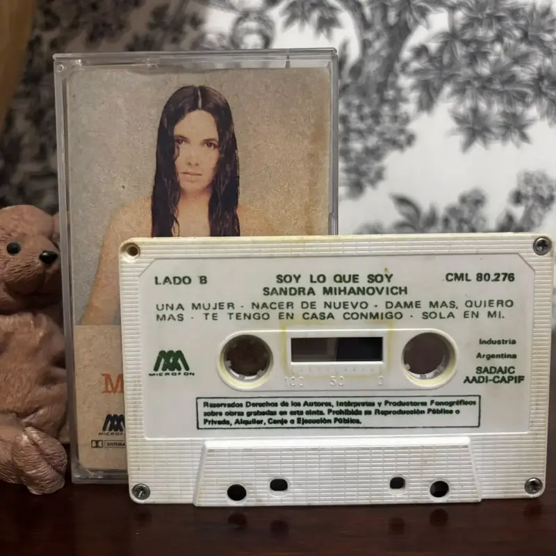 Cassette Sandra Mihanovich Soy Lo Que Soy 1984 Arg - 3