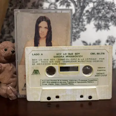 Cassette Sandra Mihanovich Soy Lo Que Soy 1984 Arg - miniatura 4