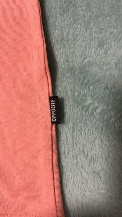Polera floral gris Opossite de algodón - miniatura 4