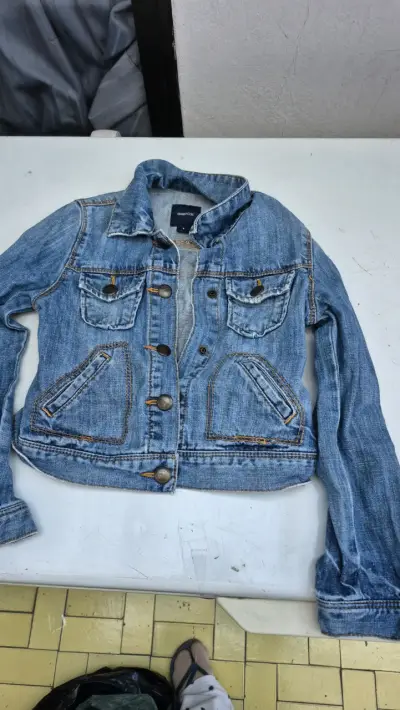 Chaqueta de mezclilla para niñas GapKids - miniatura 1