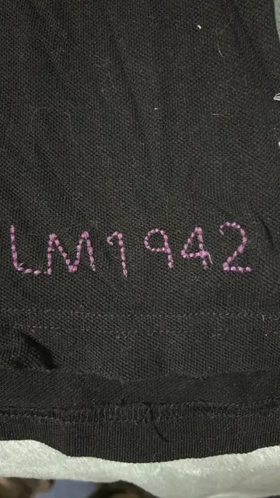 Polera Polo Negra La Martina Slim Fit - miniatura 4