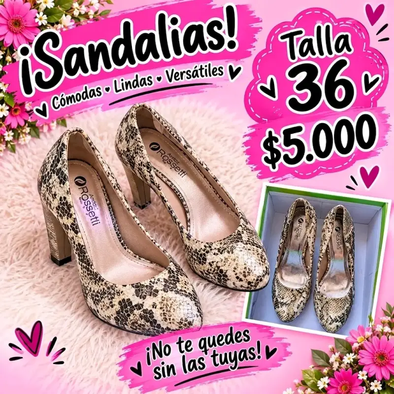 Sandalias tallas 35 36 37 - 2