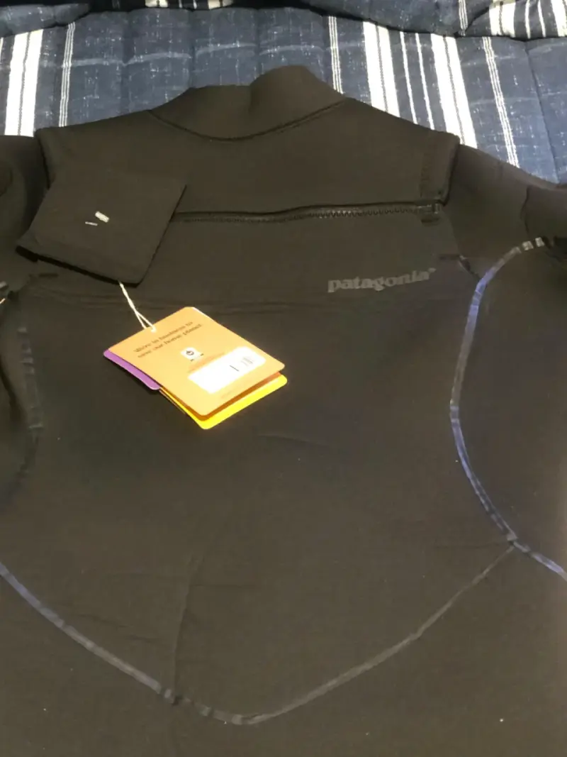 Traje de Neopreno Negro Patagonia para Surf - 1
