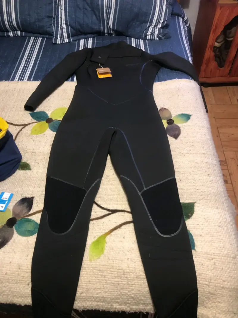 Traje de Neopreno Negro Patagonia para Surf - 2