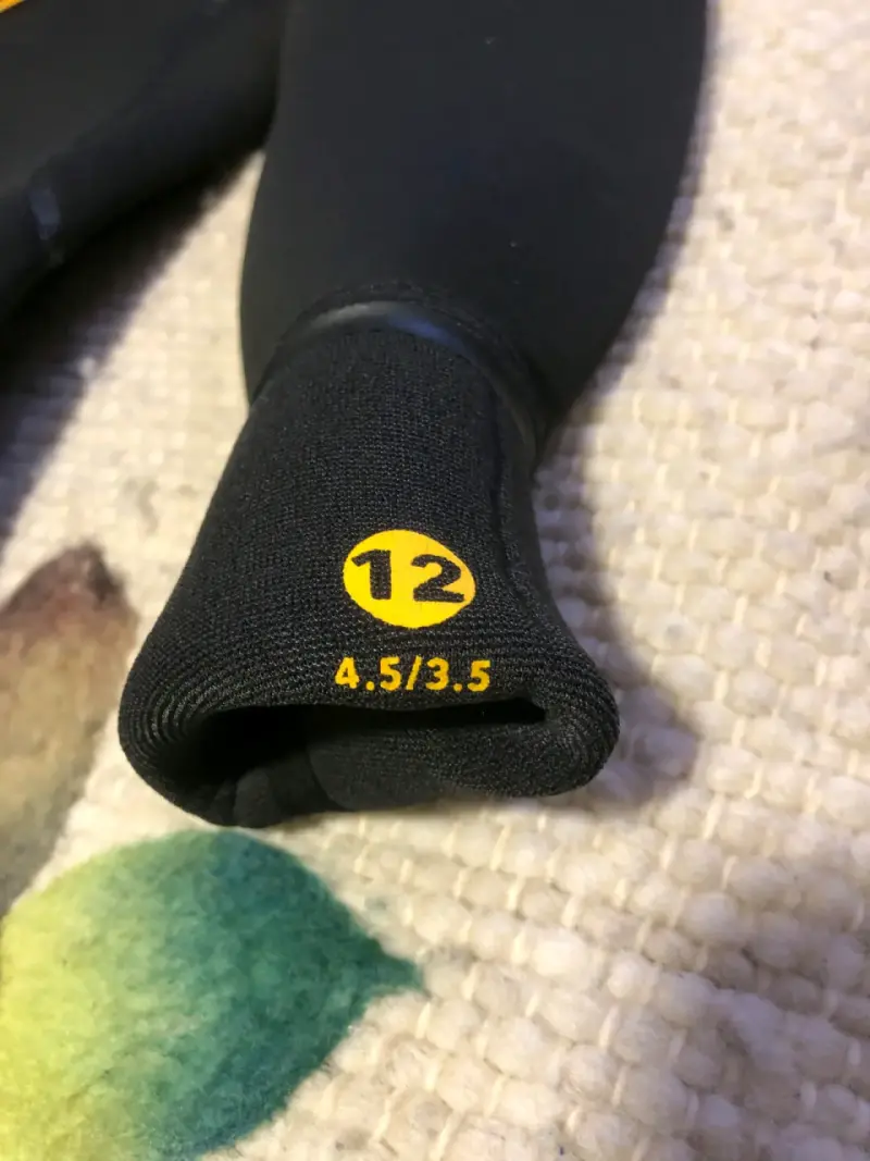 Traje de Neopreno Negro Patagonia para Surf - 3