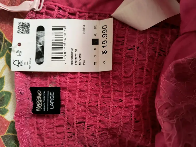 Top de encaje rosa para mujer - 4