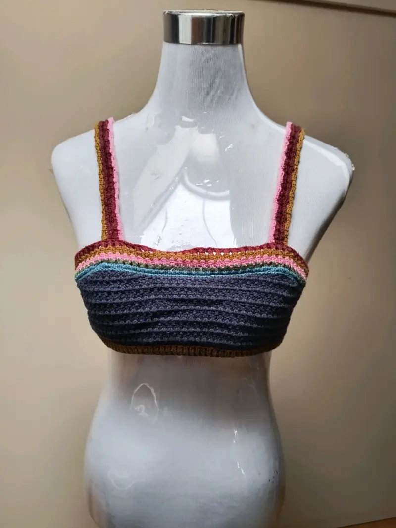 Top tejido multicolor Zara para mujer - 1