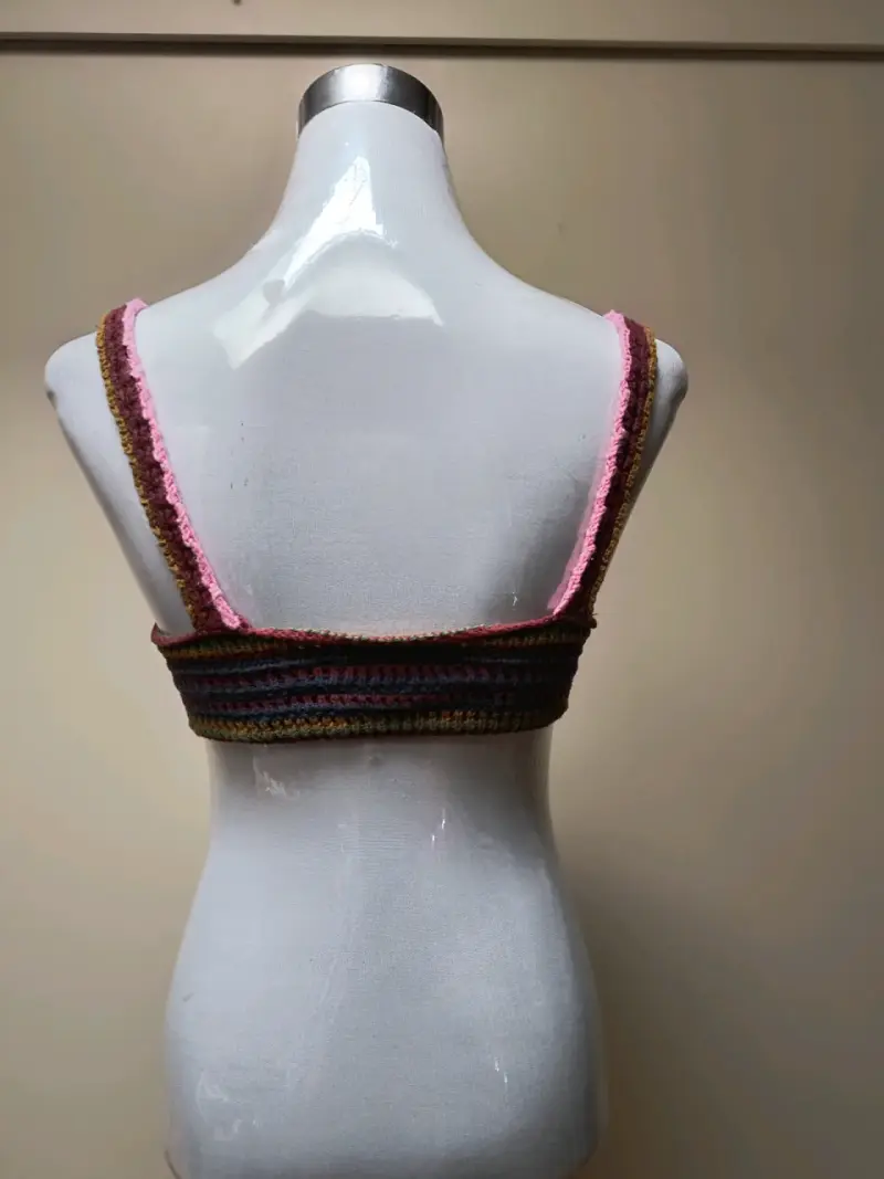 Top tejido multicolor Zara para mujer - 3