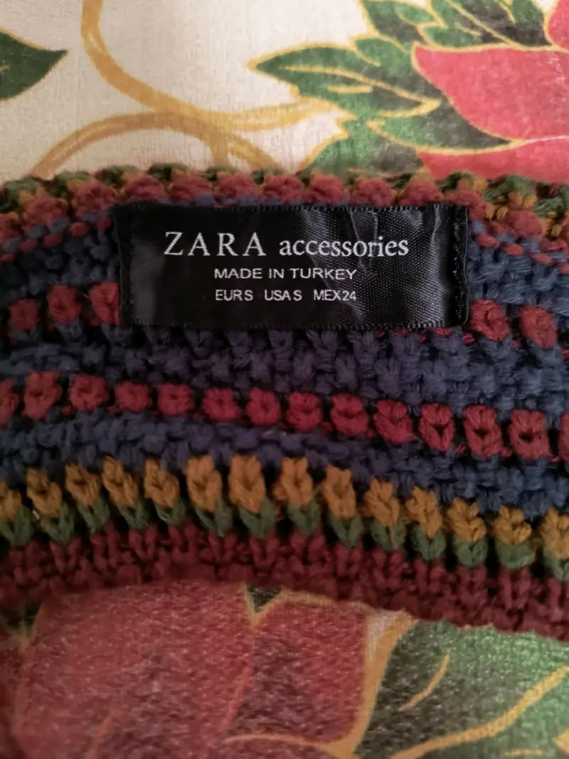 Top tejido multicolor Zara para mujer - 4