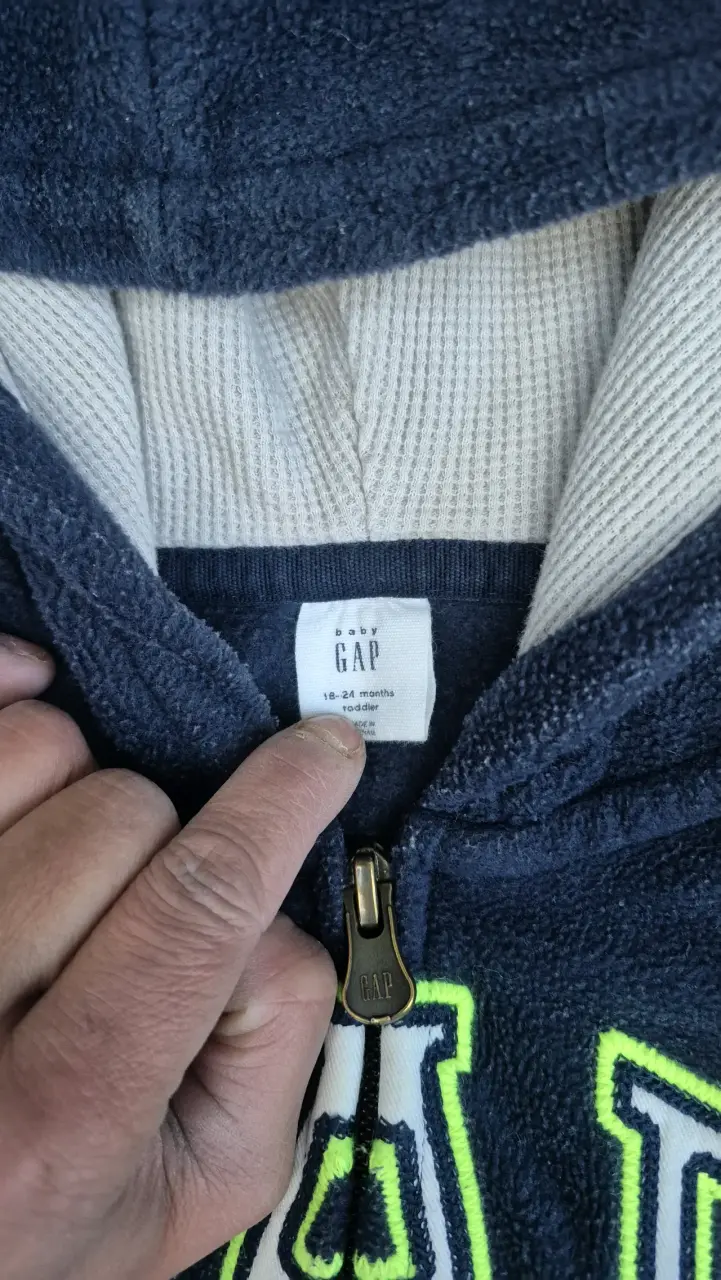 Polerón con capucha GAP para bebé 18-24 meses - 2