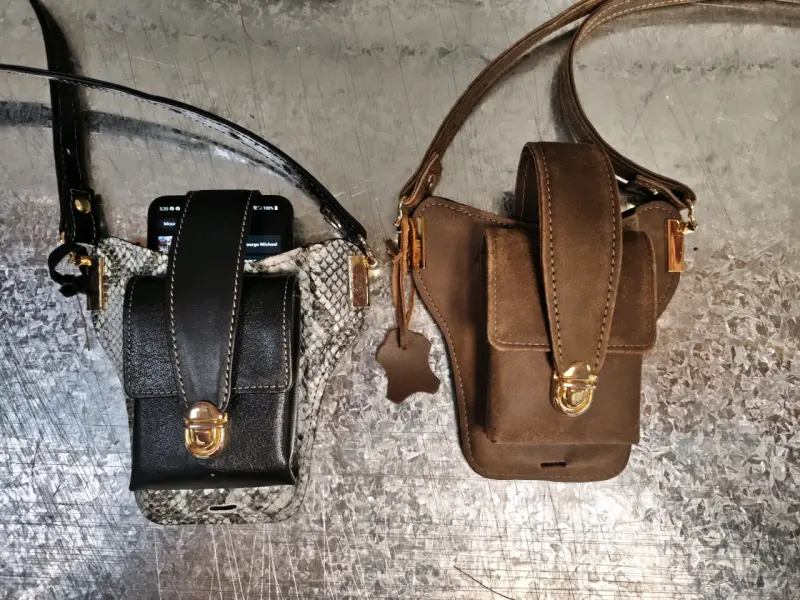 Carteras de cuero para celular Bisacce - 1