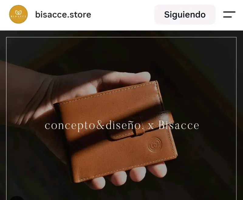 Carteras de cuero para celular Bisacce - 2