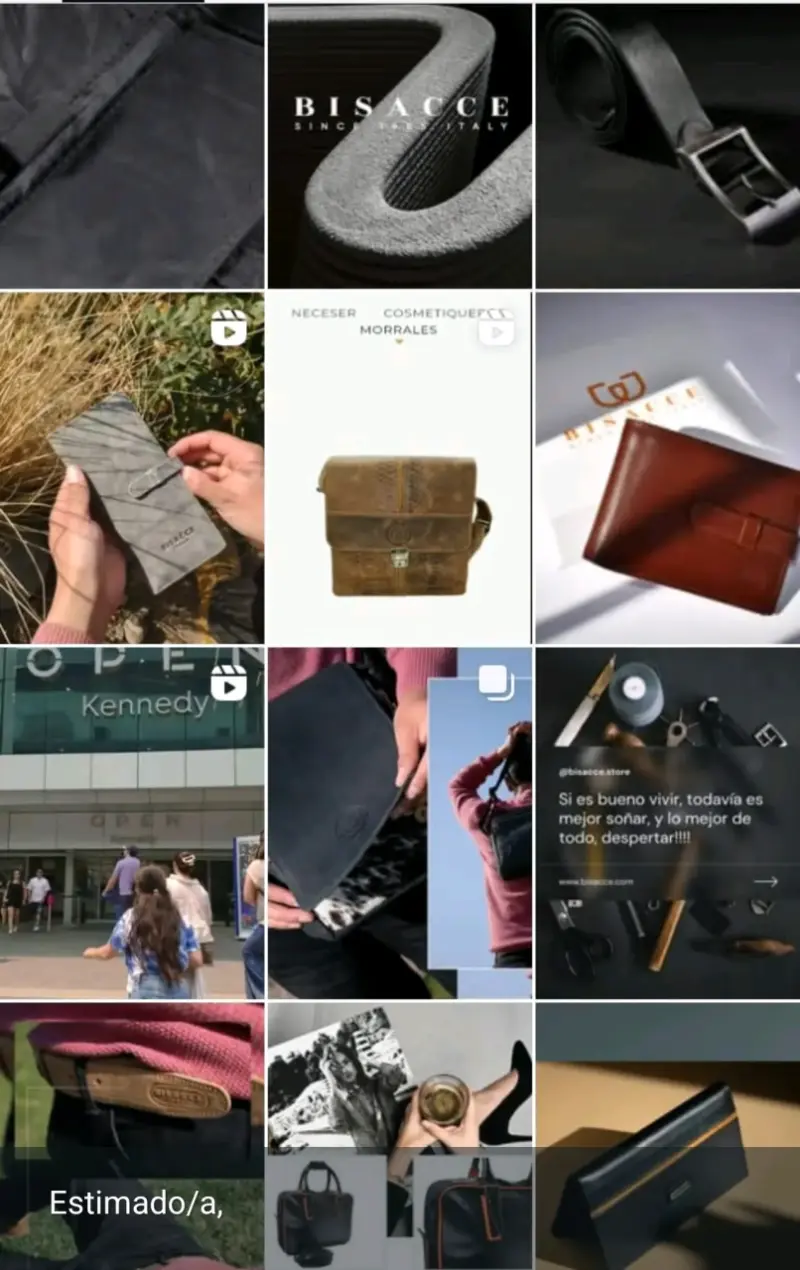 Carteras de cuero para celular Bisacce - 5