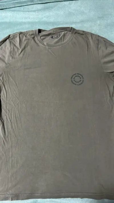 Polera casual Froens Original color gris - miniatura 4