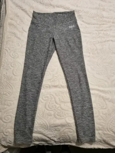 Leggings deportivos grises Everlast para mujer - miniatura 1