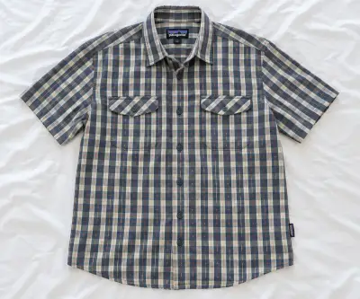 Camisa a cuadros Patagonia de manga corta - miniatura 1