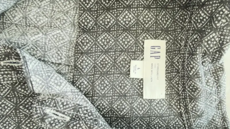 Camisa manga corta estampada GAP para hombre - 2