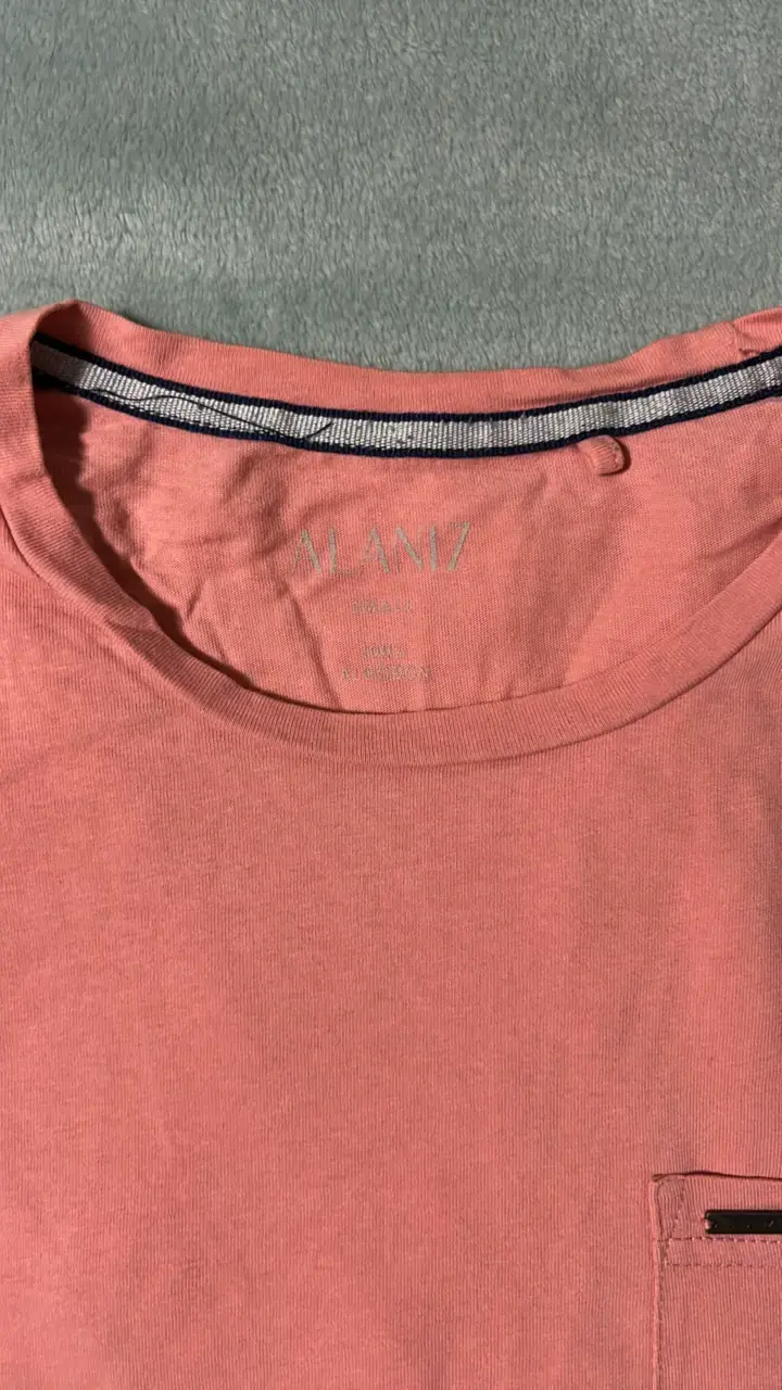 Polera casual Alanís Original color Salmon