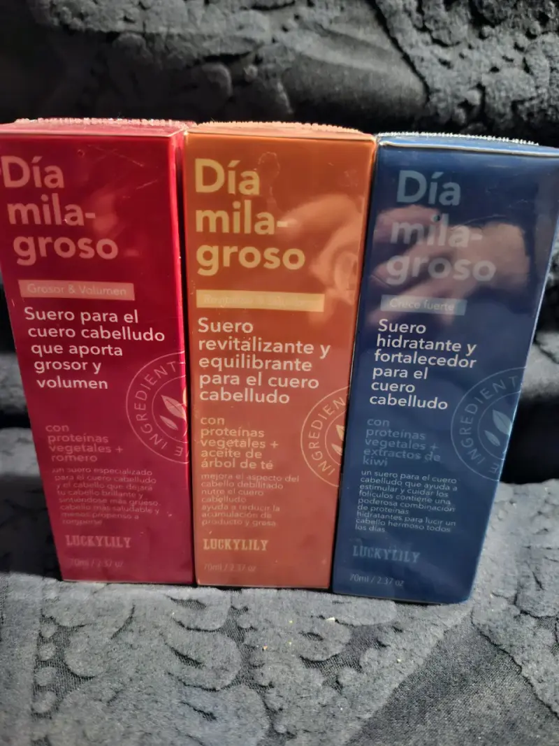 Set de sueros capilares Día Milagroso LuckyLily - 1