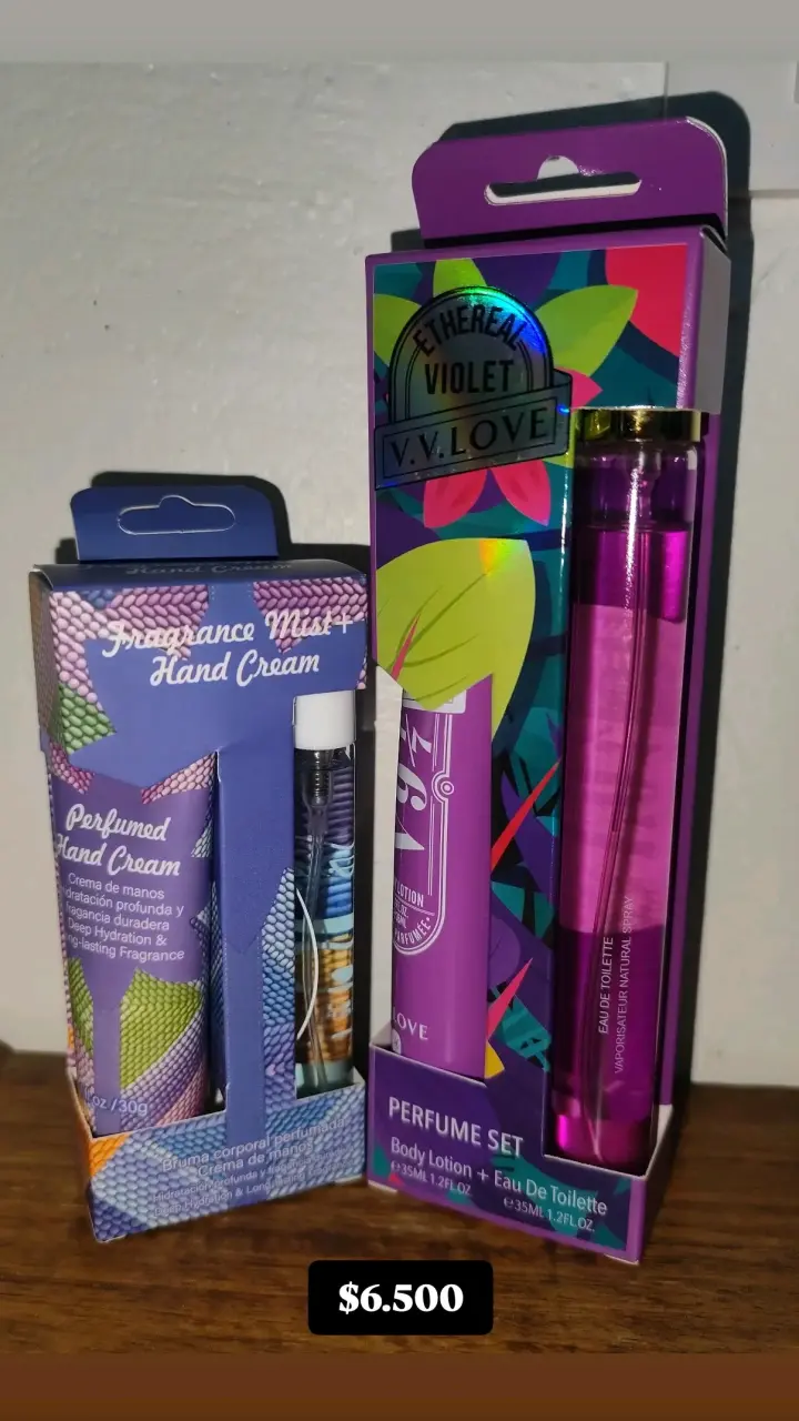 Set de Perfume y Crema de Manos - 3