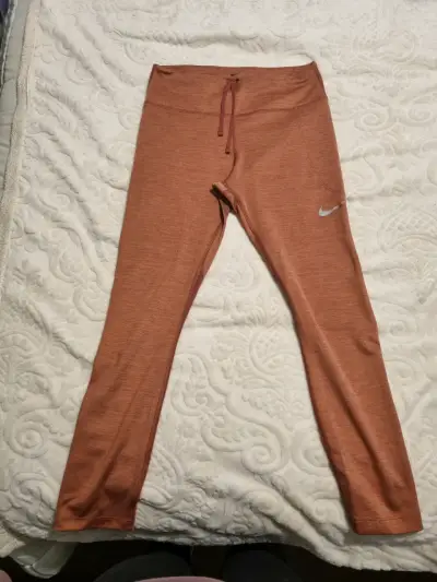 Leggings deportivos Nike Dri-Fit marrón - miniatura 2