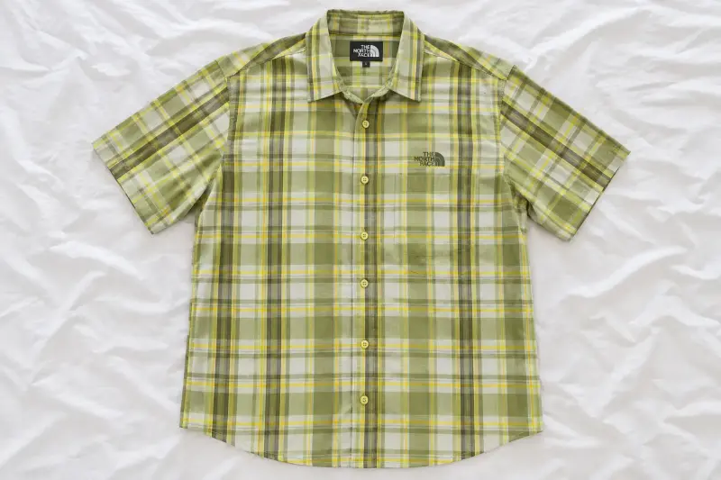 Camisa a cuadros verde The North Face