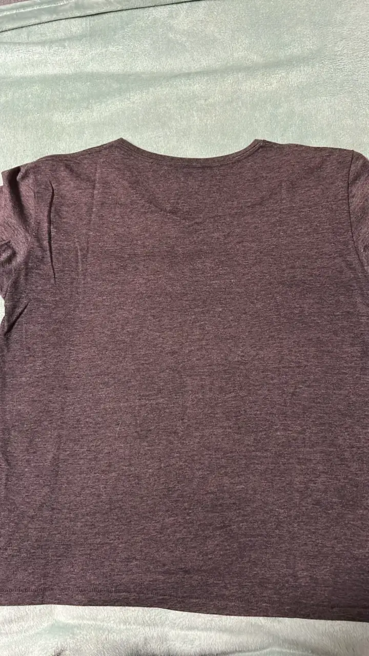 Polera Vino Tinto Cuello V Marquis Talla S S - 3