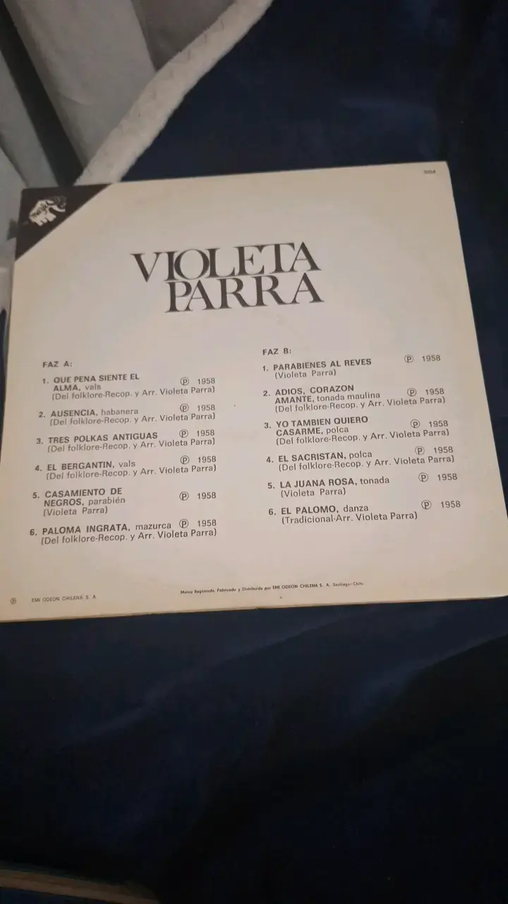 Vinilo de música Violeta Parra - 2