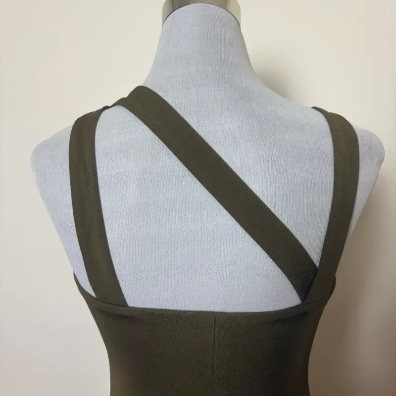 Vestido Lauren Ralph Lauren verde oliva talla XS - 5