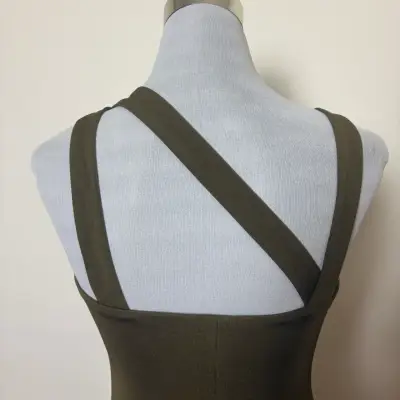 Vestido Lauren Ralph Lauren verde oliva talla XS - miniatura 5